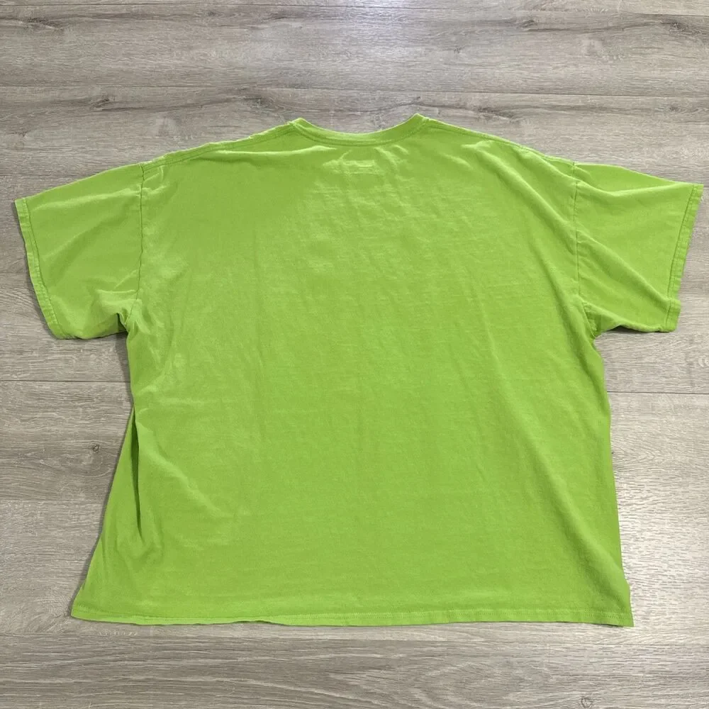 Seattle Seahawks Football Shirt Majestic Men's Green Tee 2XL